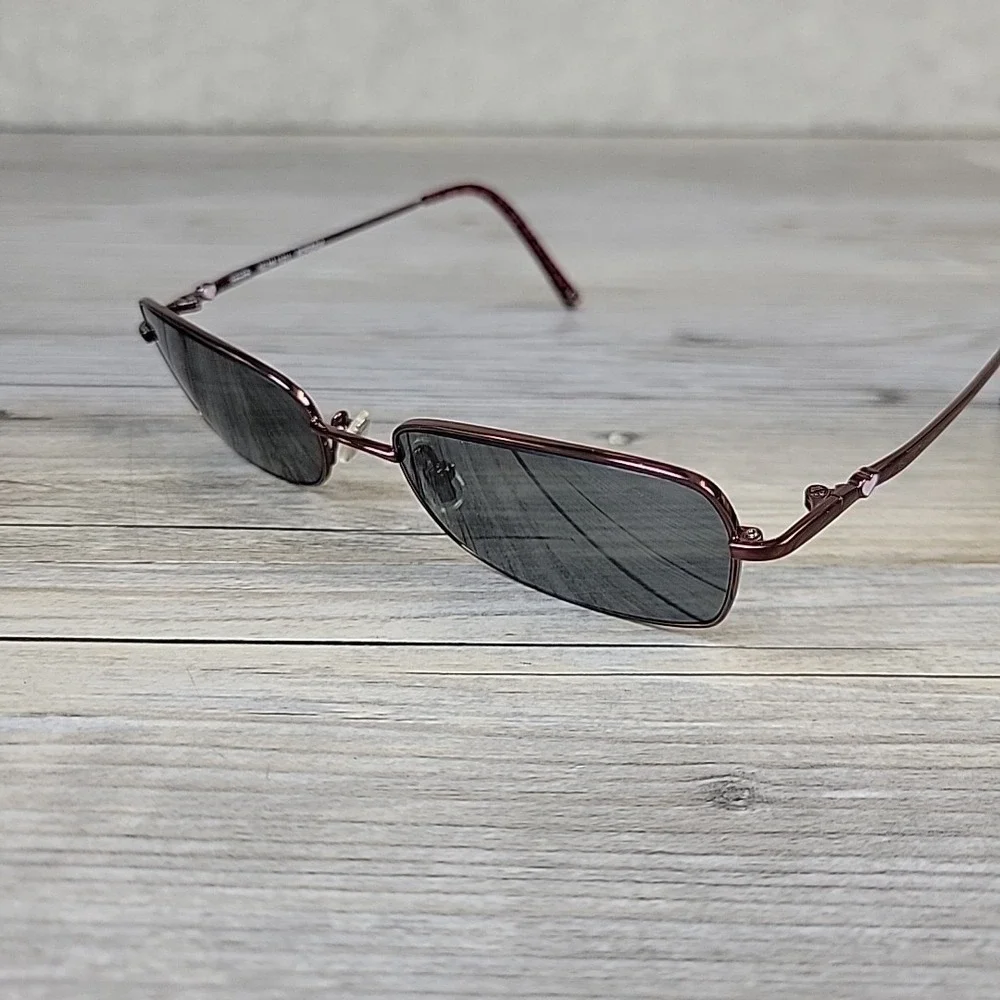 Coach Selma 121 Bordeaux Eyeglass Frames 53-18 135mm Full Rim‎ Metal Rectangular